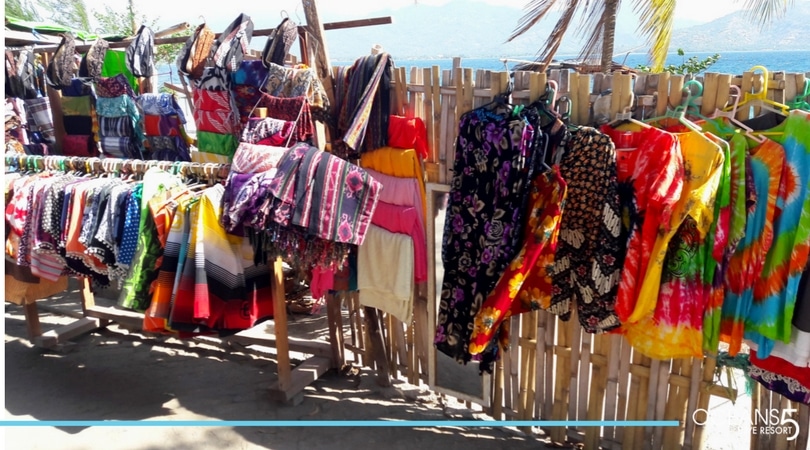 Clothing for sale on Gili Air