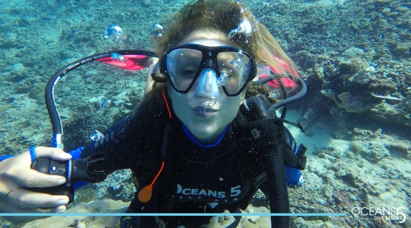 Scuba diving