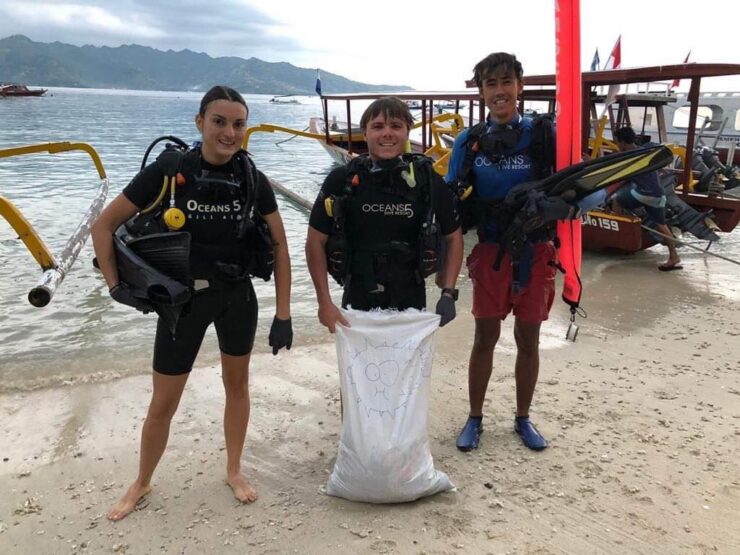 Dive Against Debris Indonesia | Oceans 5 Gili Air | Gili Islands
